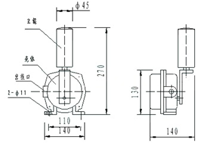 FJK-PPXLN防爆兩級跑偏開關_跑偏開關防水跑偏開關生產