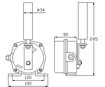 帶立輥跑偏開關PXA-02GKH-20-30-A特價促銷_兩級跑偏開關KBW-220p跑偏控制器工廠直供