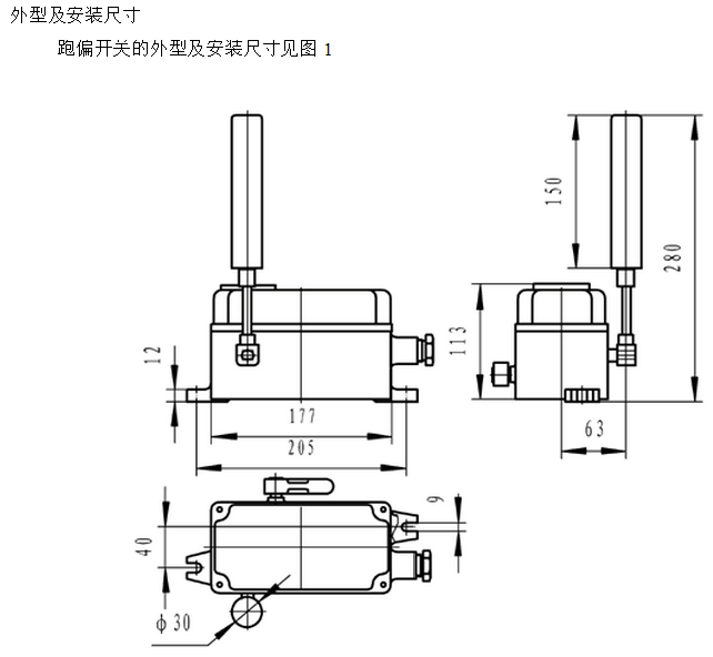 防偏開關 跑偏開關PK1-2B-R485-TH_防偏開關KBW-220p跑偏控制器工廠直供