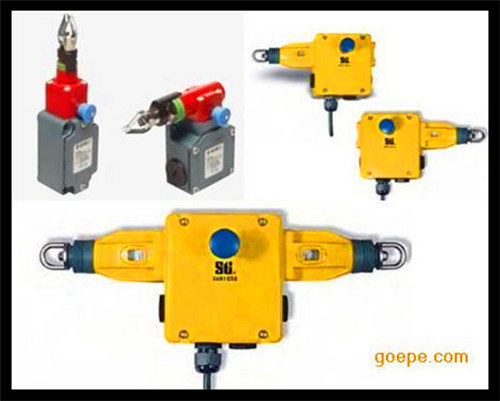 工作面KPG3C皮帶沿線用拉線急停開關_拉線開關KBW-220L隔爆拉繩開關